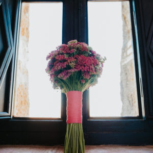 Detalle de ramo de novia.