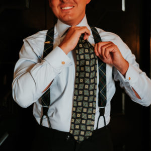 Preparativos de boda. El novio.